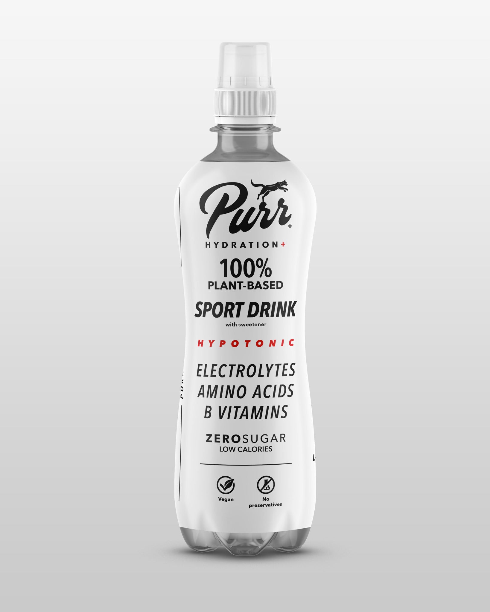 PURR Hydration +, hypotonic, current 500 ml bottle